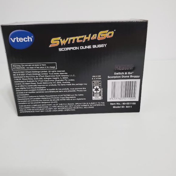VTech® Switch & Go® Scorpion Dune Buggy Transforming Vehicle - Picture 7 of 7
